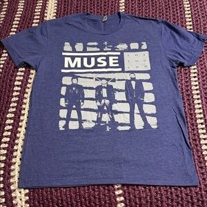 Muse Navy Graphic Tee - The 2nd Law